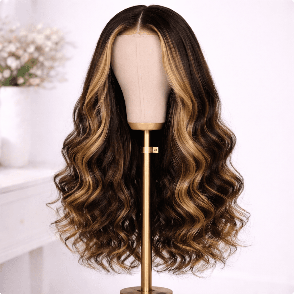 Highlight Human Hair Wig