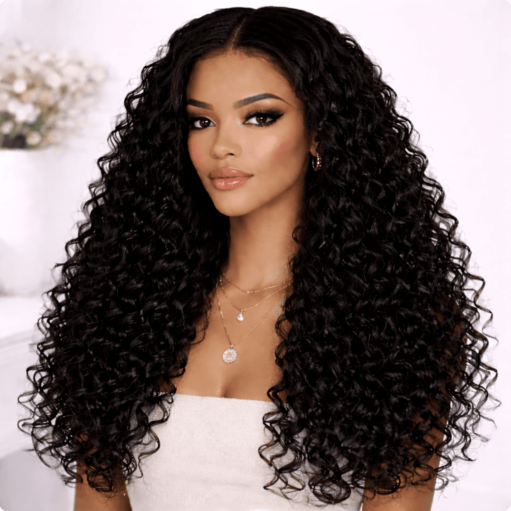 HD Lace Curly Human Hair Wig